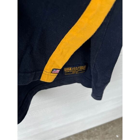 POLO RALPH LAUREN Graphic Logo pullover Size L made in USA - Picture 8 of 9